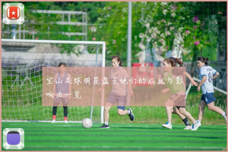 宝山足球明星盘点他们的成就与影响力一览